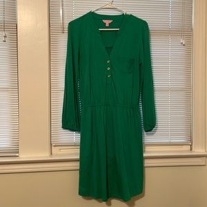 Lilly Pulitzer green dress